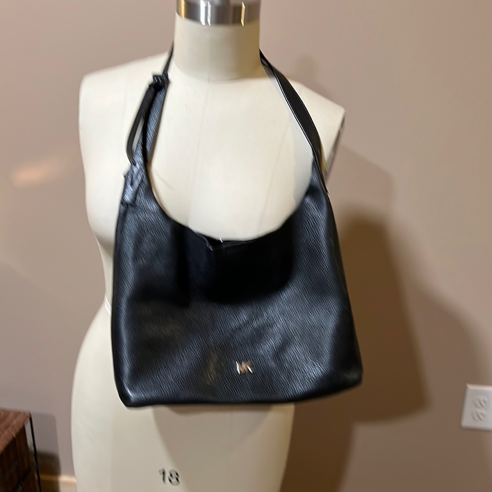 Pebbled Leather Michael Kors hobo bag